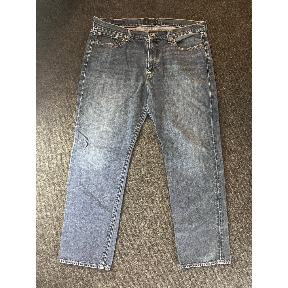 Lucky Brand 363 Vintage Straight Jeans Men's 38Rx30 Blue Denim